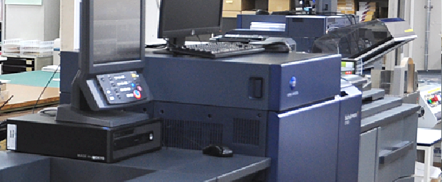 最新式のオンデマンド印刷機9台をフル稼働1